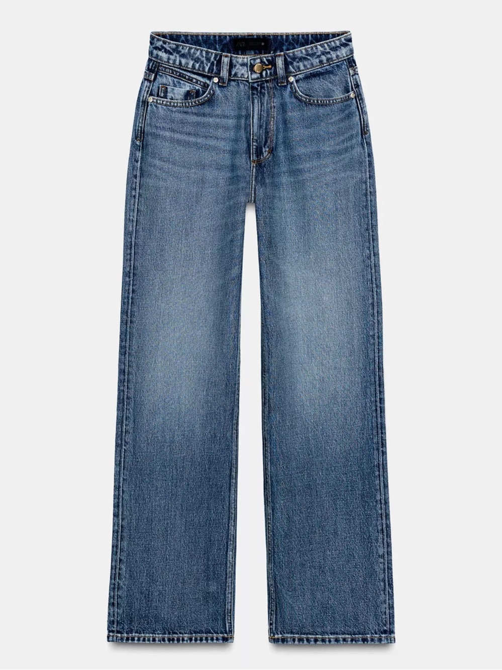 Zara Z1975 Hi-Rise Straight Leg Jeans Size 26 / 2